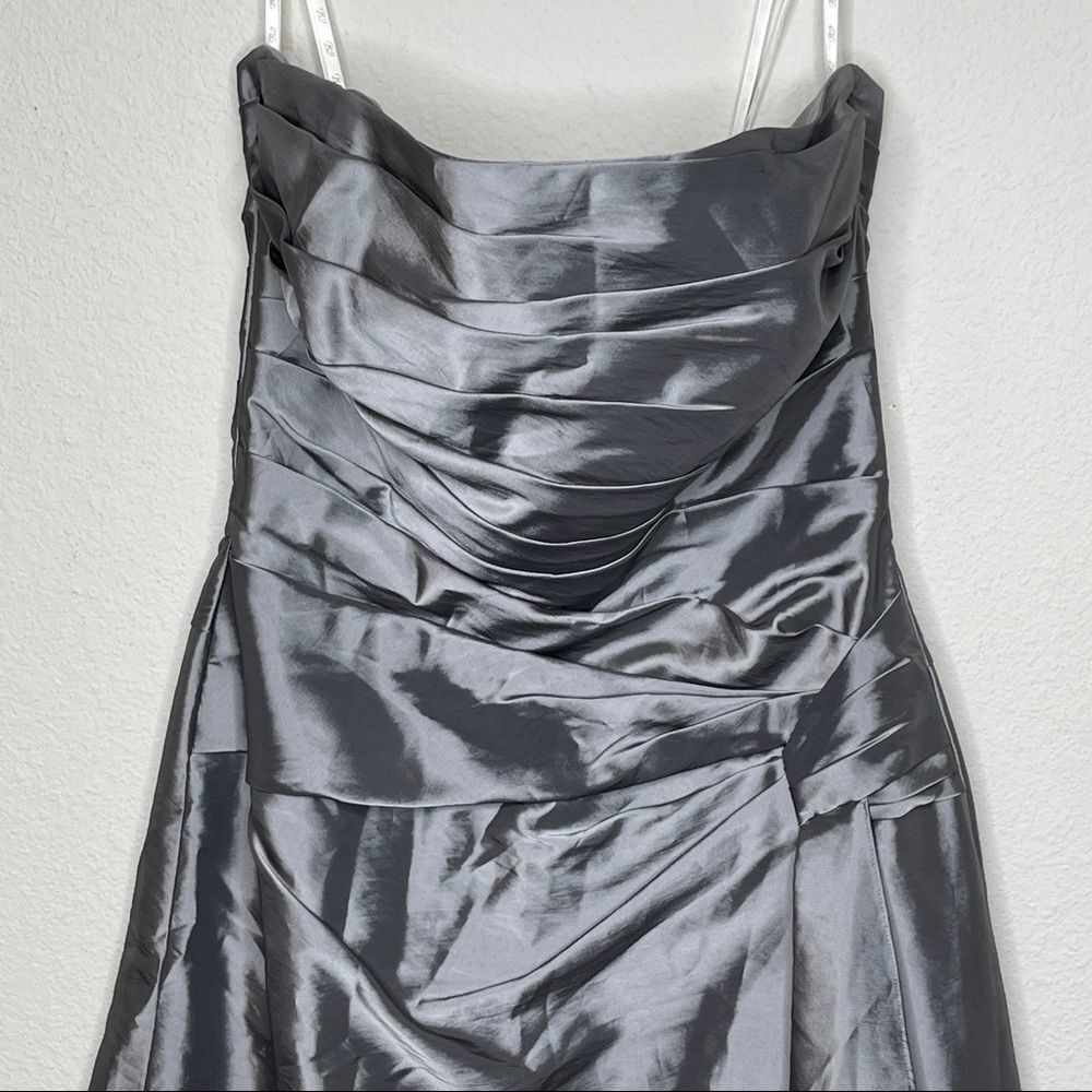 B2 Strapless Formal Dress‎ Gray - Picture 6 of 10